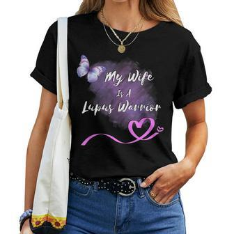 My Wife Is A Lupus Warrior Women T-shirt