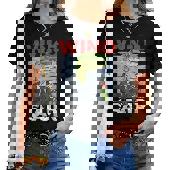 Winosaur Dinosaur Lover Alcohol Dino Wine Drinking Women T-shirt | Mazezy