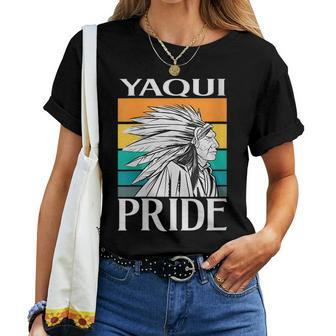Yaqui Pride Proud Native American Yaqui Tribe Women T-shirt Crewneck | Mazezy