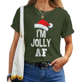 Christmas Adult Naughty Christmas Pajama Women T-shirt - Monsterry UK
