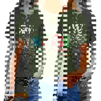 Merry Christmas Nurse Pacu Nurse Christmas Pattern Women T-shirt - Thegiftio