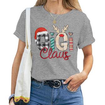 Gigi Claus Reindeer Christmas Women T-shirt - Seseable