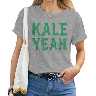 Kale Yeah Vegetarian Vegan Christmas For Mom Dad Women T-shirt | Mazezy
