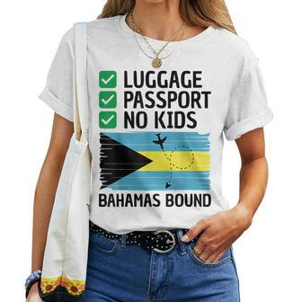 Bahamian Travel Vacation Outfit To Bahamas Bahamas Women T-shirt - Monsterry