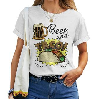 Beer And Tacos Lover Tacos Women T-shirt Crewneck
