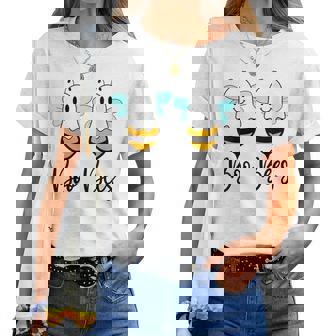 Bees Vintage Bee Halloween Boo Bee Halloween Women T-shirt | Mazezy