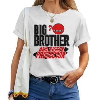 Cool Big Brother Aka Sister Protector Women T-shirt | Mazezy CA