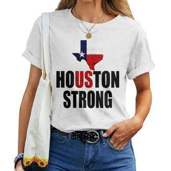 Houston Strong Pride Women T-shirt | Mazezy