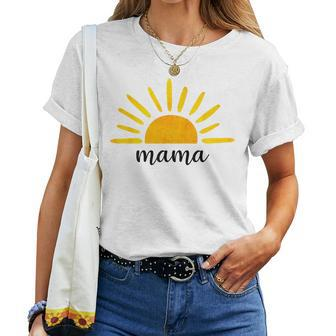 Mama Of The Birthday First Trip Around The Sun Birthday Women T-shirt | Mazezy