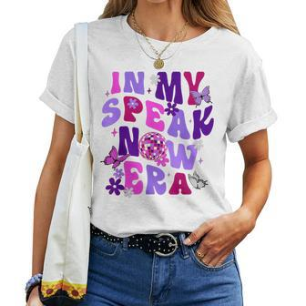 Retro Groovy In My Speak Now Era Speak Women T-shirt - Monsterry AU