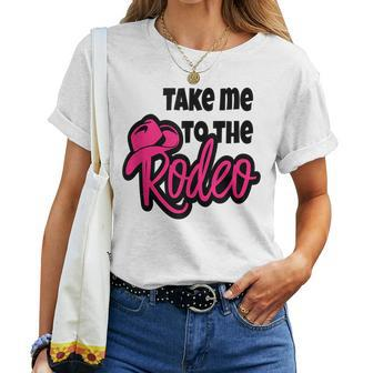 Rodeo Cowboy Boots Cowgirl Horse Lover Western Ladies Rodeo Women T-shirt | Mazezy