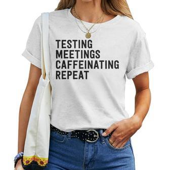 School Psychologist Psychology Teacher Coffee Women T-shirt | Mazezy
