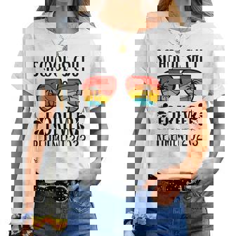 Schools Out Forever Retired Teacher Retirement 2023 Women T-shirt | Mazezy