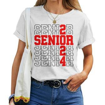 Senior 2024 Graduation Gift Class Of 2024 Senior Boys Girls Women T-shirt Short Sleeve Graphic - Thegiftio UK