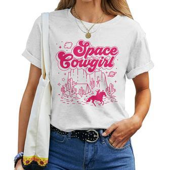 Space Cowgirls Bachelorette Party Rodeo Girls Women T-shirt - Monsterry