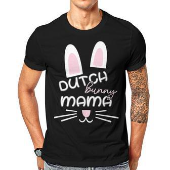 Dutch Rabbit Mum Rabbit Lover Gift For Women Men T-shirt Crewneck Short Sleeve | Mazezy
