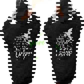 You Cant Scare Me Im A Teacher Halloween Novelty Halloween Women Hoodie Back Print | Mazezy