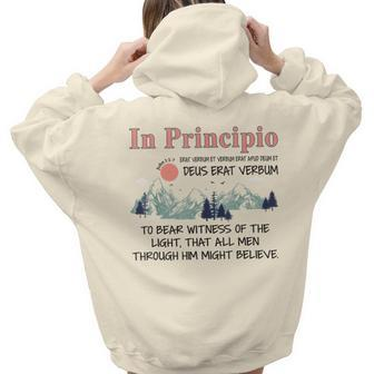 Classical Conversations Cycle John 11-7 Cc Cycle 3 Women Hoodie Back Print | Mazezy