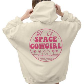 Space Cowgirls Bachelorette Party Rodeo Western Aesthetic Rodeo Women Hoodie Back Print | Mazezy