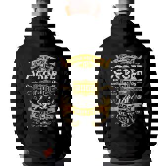21 Years Old Legends Born In October 2002 21St Birthday Hoodie Back Print - Thegiftio UK