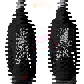 Forget The Mistake Remember The Lesson Back Print Hoodie | Mazezy