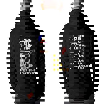 Funny Bbq Timer - Barbecue Grill Grilling Gift Back Print Hoodie | Mazezy