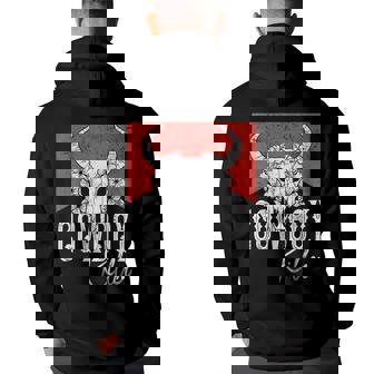 Funny Cowboy Killer Western Cowgirl Vintage Cowboy Killer Back Print Hoodie | Mazezy