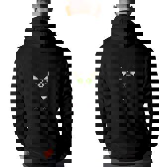 Funny Its Fine Im Fine Everything Is Fine Funny Black Cats Back Print Hoodie | Mazezy