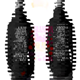 Grandpa Of The Birthday Girl Cowgirl Boots Pink Matching Grandpa Funny Gifts Back Print Hoodie | Mazezy