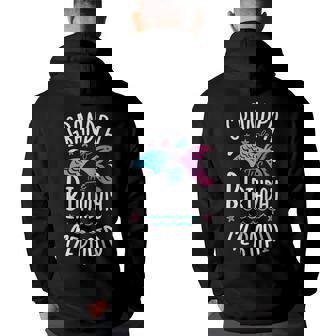 Grandpa Of The Birthday Mermaid Gifts Merman Family Matching Grandpa Funny Gifts Back Print Hoodie | Mazezy