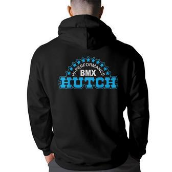 Hutch Hi Performance Old School Bmx Hoodie Back Print - Thegiftio UK