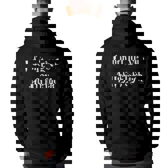 I Dont Give A Hufflefuck Sorcery School Wizard Magic Design Magic Funny Gifts Back Print Hoodie | Mazezy