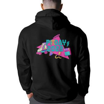 Pi Day 314 2022 90S Retro Funny Happy 314 Math Major Pi Day Funny Gifts Back Print Hoodie | Mazezy