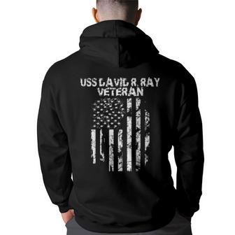 Uss David R Ray Back Print Hoodie - Thegiftio UK