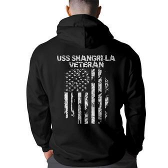 Uss Shangri-La Military Back Print Hoodie - Thegiftio UK