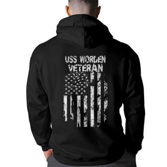 Uss Worden Back Print Hoodie - Thegiftio UK