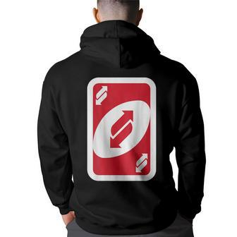 Vintage Game Lover Cards Costume Halloween Family On Back Hoodie Back Print - Seseable