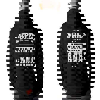 Worlds Greatest Grandad Fathers Day Gifts Grandpa Grandpa Funny Gifts Back Print Hoodie | Mazezy