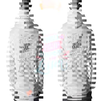 Forget The Mistake Remember The Lesson Back Print Hoodie | Mazezy