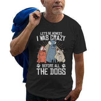 Dog Themed Design For Women Puppy Lover And Dog Groomer Old Men T-shirt | Mazezy