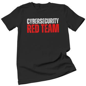 Red Team Cybersecurity Hacking Ethical Hacker Cyber Security Old Women T-shirt | Mazezy