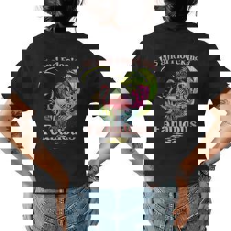 15 Years Old And Flocking Fabulous Flamingo Birthday Womens Back Print T-shirt | Mazezy