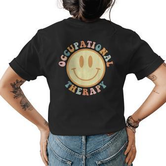 Groovy Occupational Therapy Occupational Therapist Ot Womens Back Print T-shirt - Monsterry AU