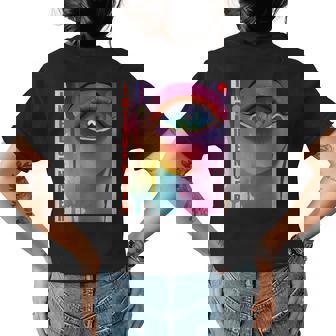 Influencer Gift For Womens Womens Back Print T-shirt | Mazezy