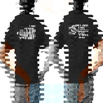 Its More Fun With Twins Funny Car Truck Turbo Womens Back Print T-shirt - Thegiftio UK