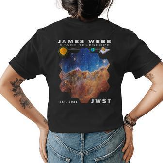 James Webb Space Telescope Jwst First Image Picture Kids Womens Back Print T-shirt - Thegiftio UK