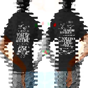 Josephson Name Gift Christmas Crew Josephson Womens Back Print T-shirt | Seseable CA