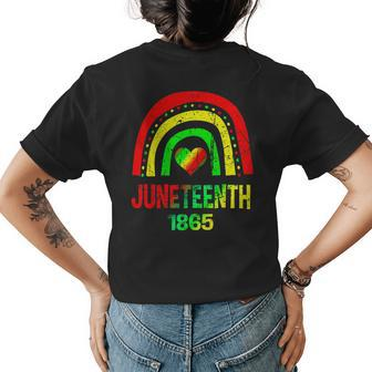 Junenth For Women Men Kids Junenth Day Free Ish Womens Back Print T-shirt - Seseable