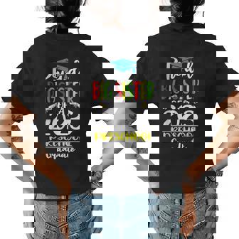 Proud Big Sister Of A Class Of 2023 Preschool Graduate Womens Back Print T-shirt | Mazezy