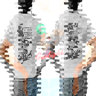 G Is For Gaslight Gaslighting Isn’T Real Womens Back Print T-shirt | Mazezy